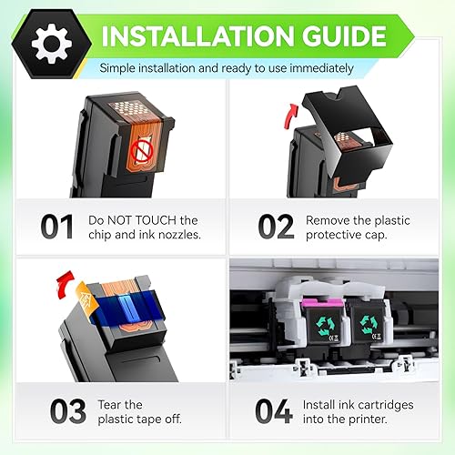 Miniatura 4 de PG-245 XLCL-246 XL Paquete Combo de Alta Capacidad para Canon 245XLNegro y 246XLColor para Canon Pixma MX490, MX492, MG2522, TR4520, MG3022, MG2520,