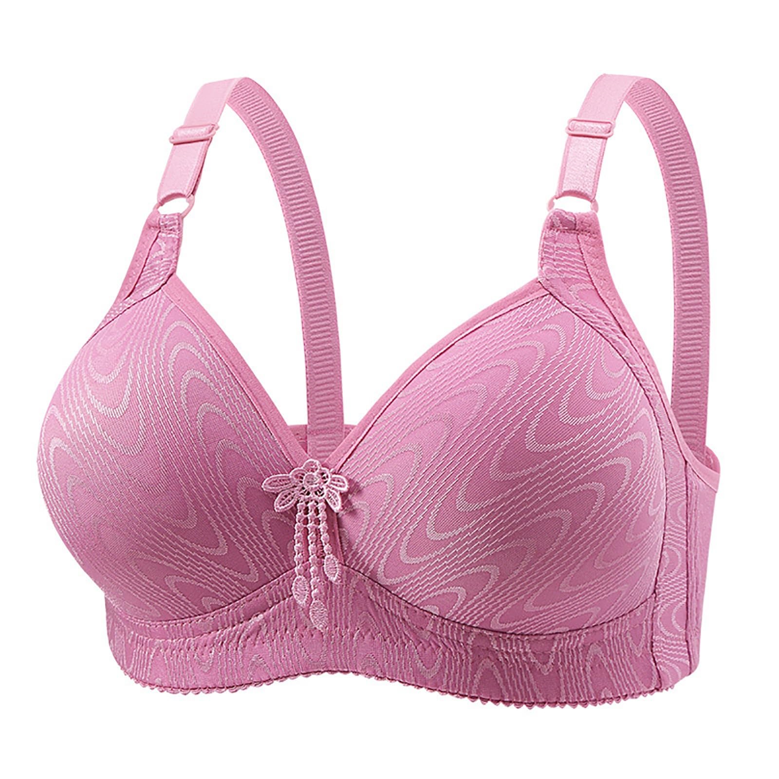 Cocila Soutien Gorge sans Armature Brassière Femme Push Up pour Femmes Armatures Soutien-Gorge Réglable Couverture Complète Grande Taille Quotidien Paquet 4 Gorges Forte Poitrine De Sport sous