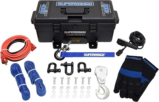 Winch2Go 4000lb Winch Steel Rope