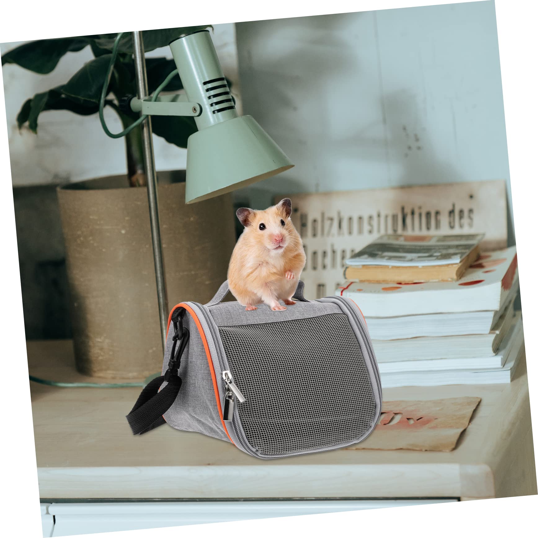 Borsa per Animali Domestici Traspirante Contenitore per Trasporto Cani e Gatti Borsa da Viaggio per Piccoli Animali come Criceti e Furetti