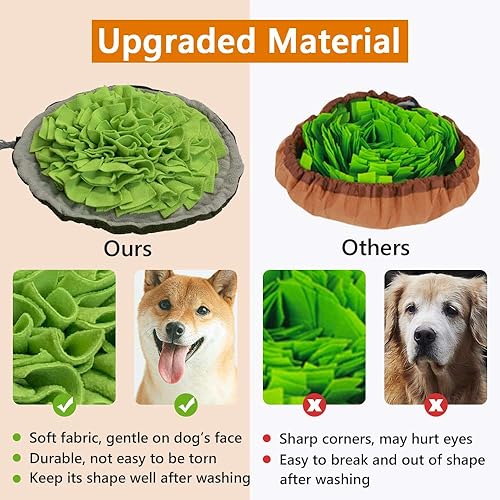 Miniatura 2 de Alfombrilla para olfatear para perros, almohadilla de alimentación lenta para mascotas, cuenco para olfatear la nariz para cachorros, gatos, perros