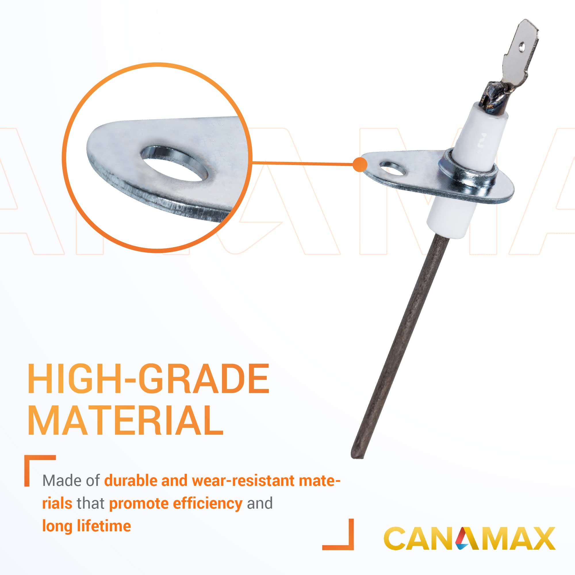 Flame Sensor 0130f00010s Worgeous 4pcs Furnace Flame Replacement