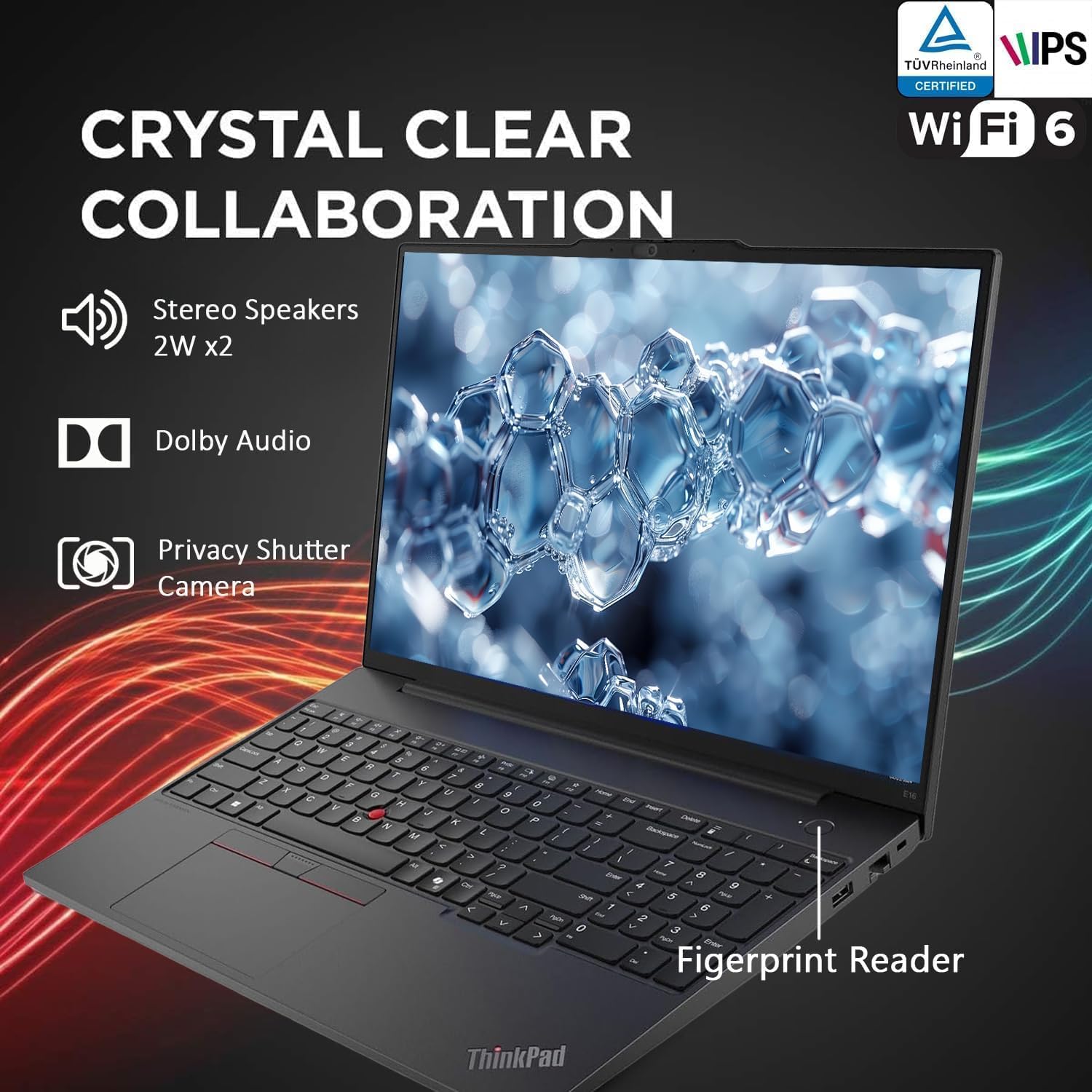 Lenovo 2026 New Generation 16" WUXGA Thinkpad E16 Business Laptop, Intel Core Ultra 5 125U, 16GB RAM, 1TB Storage(512GB SSD + 500GB External), Backlit Keyboard, Fingerprint Reader, Windows 11 Pro