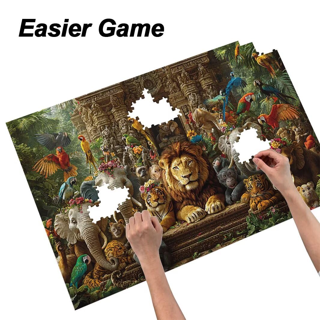 Puzzle dla dorosłych 1000, puzzle ze zwierzętami dla dorosłych -4408