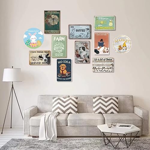 Miniatura 4 de Letrero de metal con texto en inglés Amazing Grace How Sweet Sound retro para el hogar, cocina, bar, cafetería, club, cueva, decoración de pared,