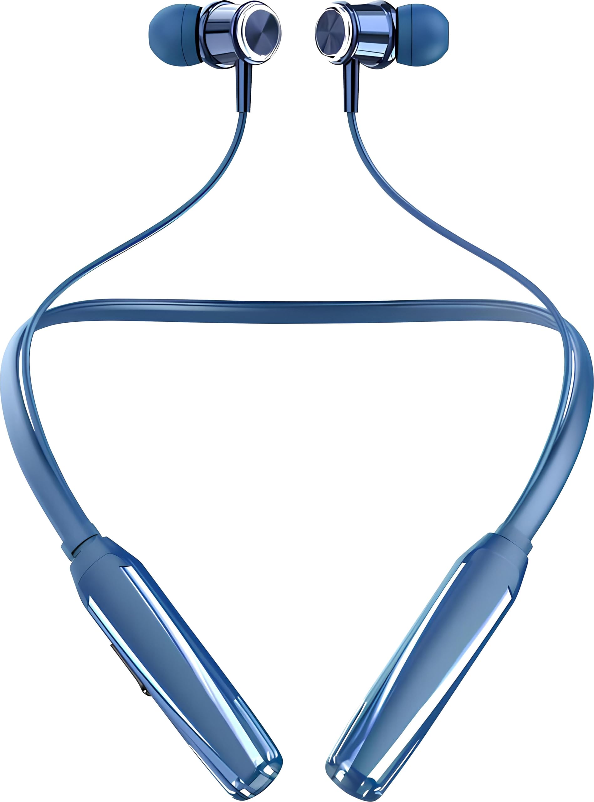 CH-45 Mahi - 48 Hour Playtime Headphone Neckband Earphone Earbuds Bluetooth (Blue)