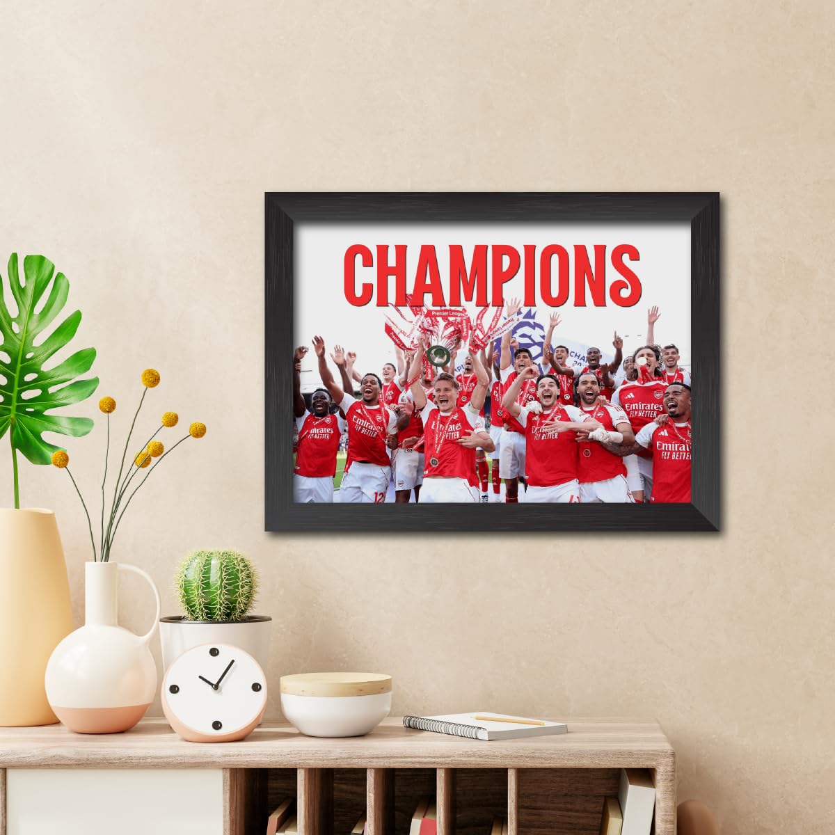 TenorArts Arsenal Premier League Posters 2026 Trophy Celebration