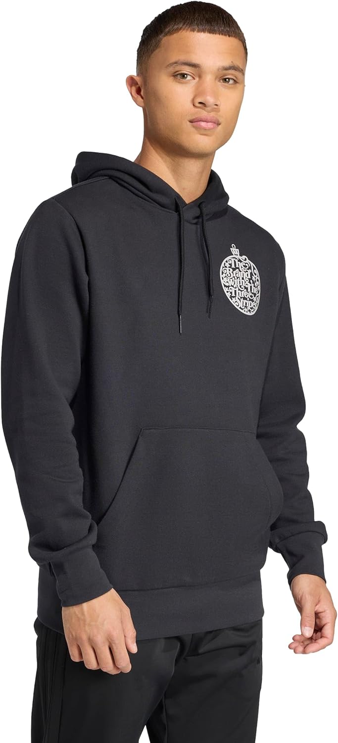 adidas Men's Holiday Metallic Graphic Hoodie - Image 2