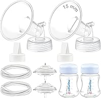 Vista 13 de Maymom Piezas de la bomba Compatibles con Spectra S2 S1, tubo de la válvula de la brida de 13mm, protector contra reflujo de la botella, no son