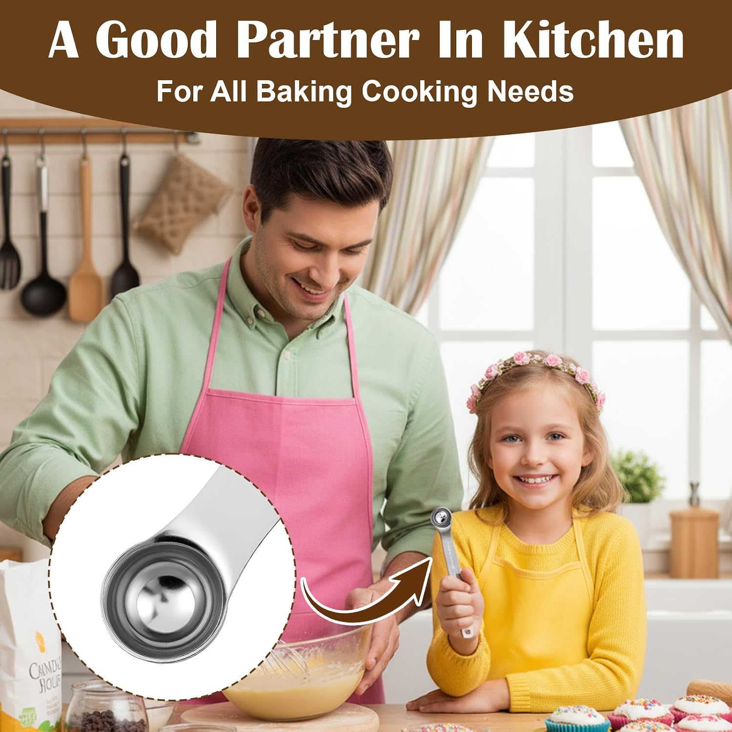 2pcs 1/4 Teaspoon Measuring Spoon 1/4 TSP 1.25 ml 1.25 cc Tablespoon Measuring Spoon Stainless Steel Mini Small Measure Spoons Short Handle Metal Teaspoon Scoop for Kitchen Cooking image 2