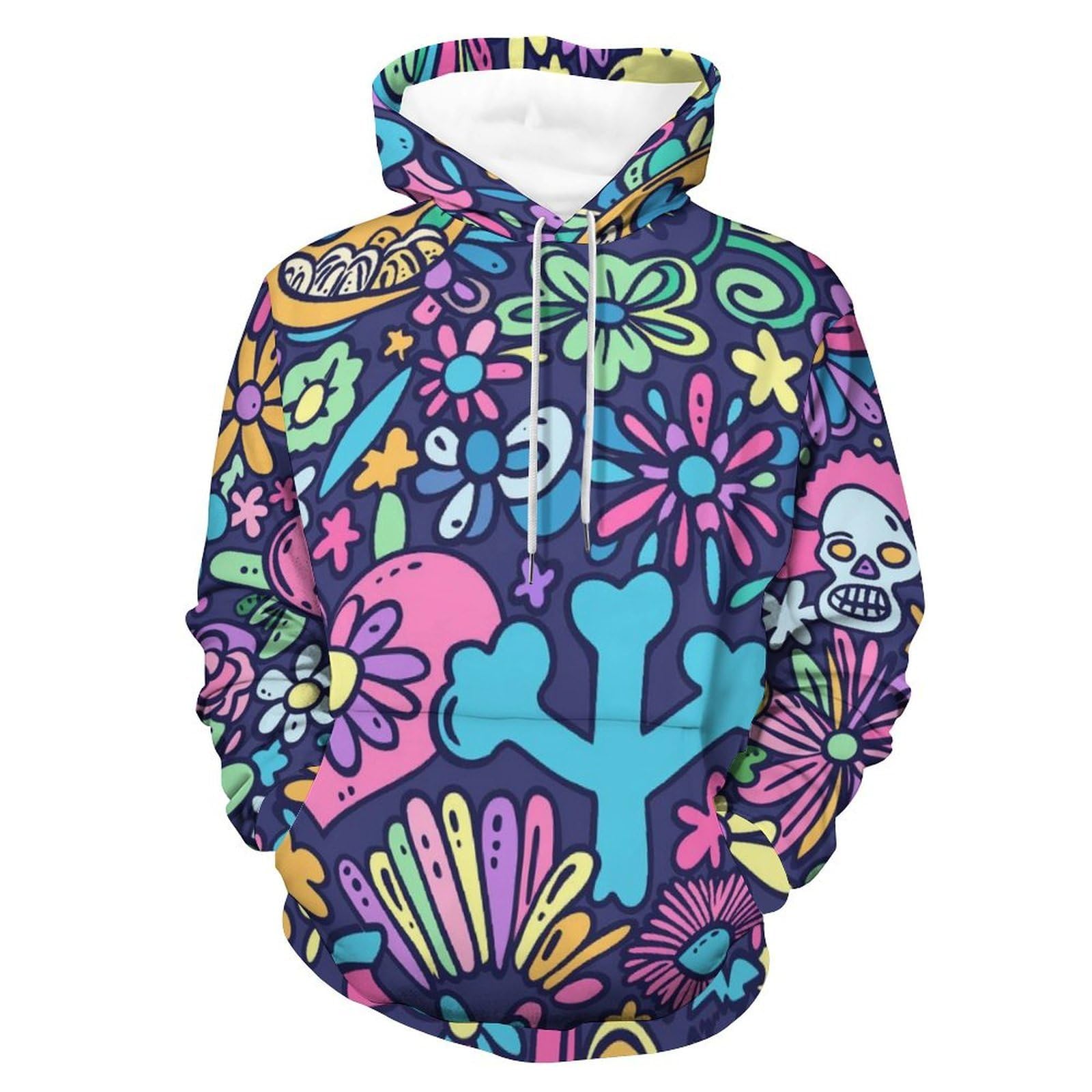 Pullover Fleur d'amour rose pour envelopper vos journées de douceur - 8