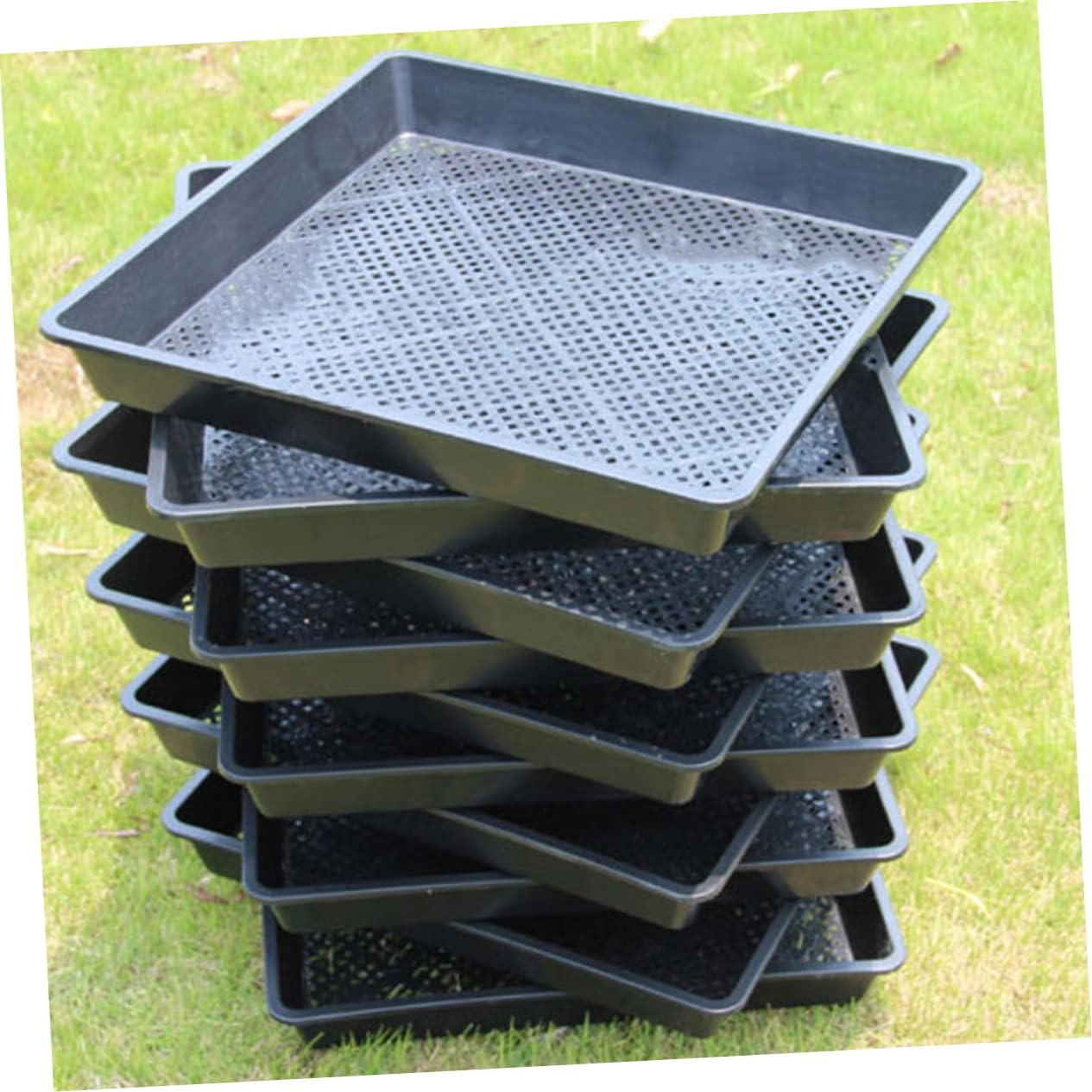 5pcs Plant Germination Trays for and Vegetable Growth Reusable Nursery Sowing Trays for Indoor and Balcony Gardening