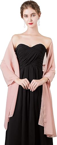 Miniatura 3 de Chalesmantones de gasa suave para vestidos accesorios de mujer