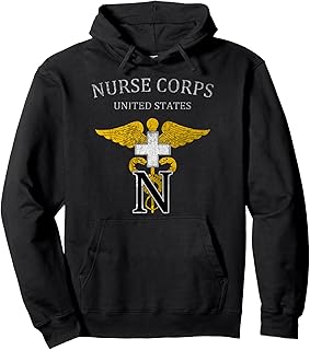US Army Nurse US Nurse Corps Pullover Hoodie