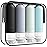 Quatish Travel Bottles for Toiletries, Original Patented Leak Proof Travel Size Toiletries, 3 oz Tsa Approved Silicone Shampoo and Conditioner Bottles, Travel Essentials, 4 Pack, Grey