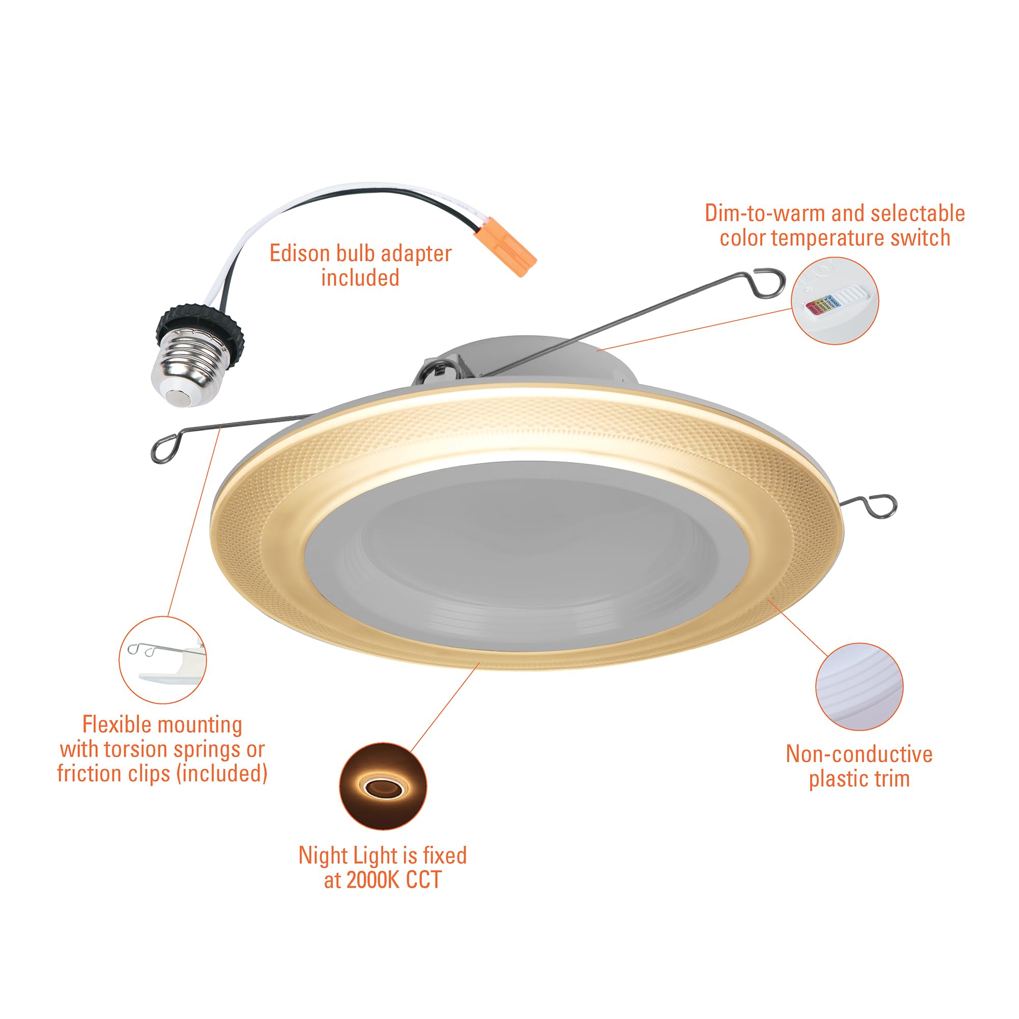 HALO RL LED Night Light Recessed Lighting -3