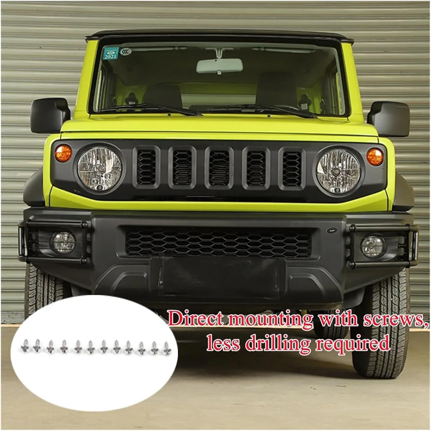 Car Front Fog Light Lamp Trim Rear Tail Light Guard Decoration Cover Compatible With Suzuki Jimny JB64 JB74 2019-2023 Lamp Hood Accessories(Rear Tail Light)