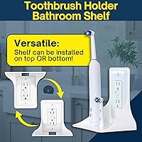 Vista 8 de Enchufe con estante Blanco