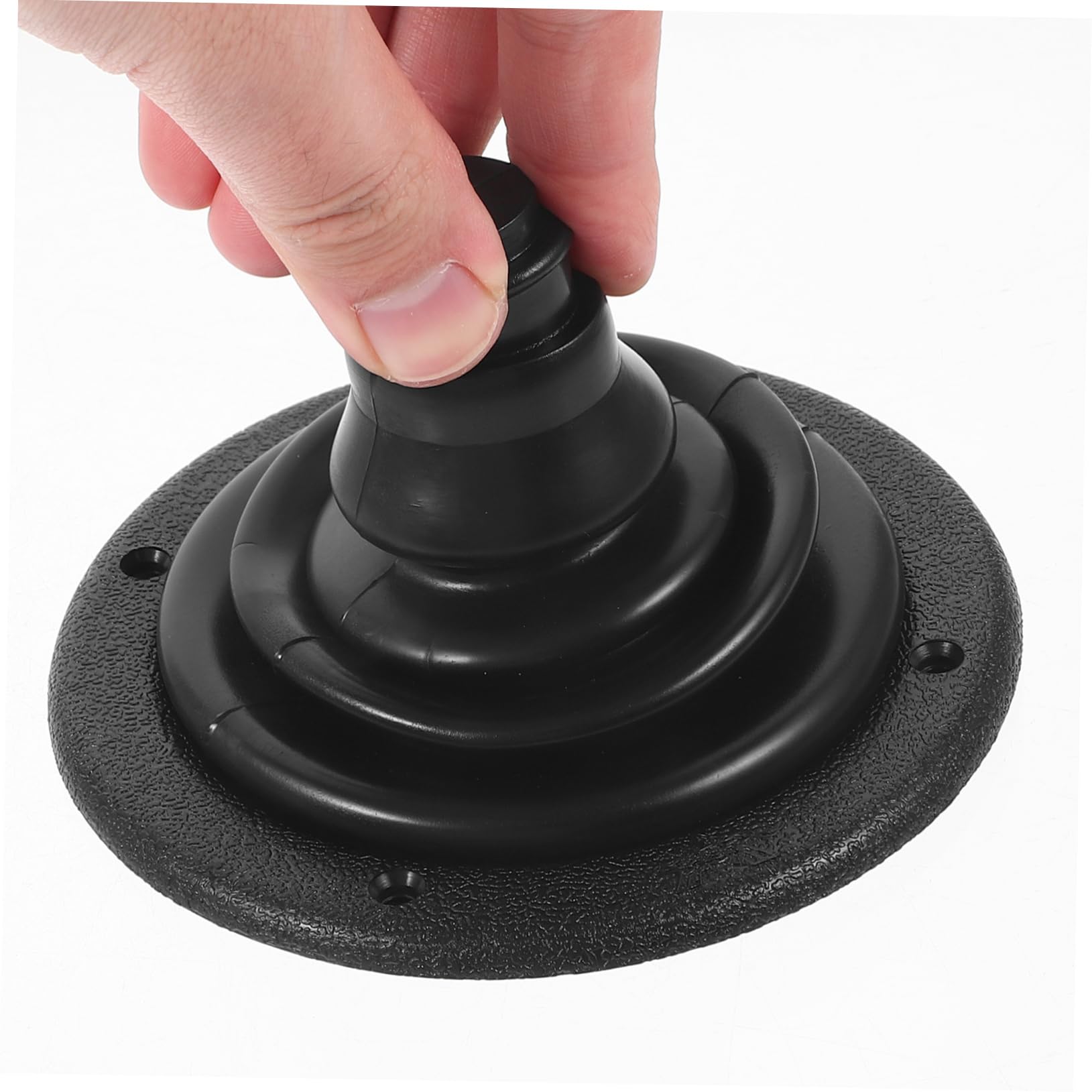 POPETPOP 5 Pezzi Avvio per Cavo dello sterzo della Barca Marina Avvio Cavo Marino Protezione in Filo Metallico Protezione del Cavo a Spirale Protezione del Filo Gomma da Cancellare Nero