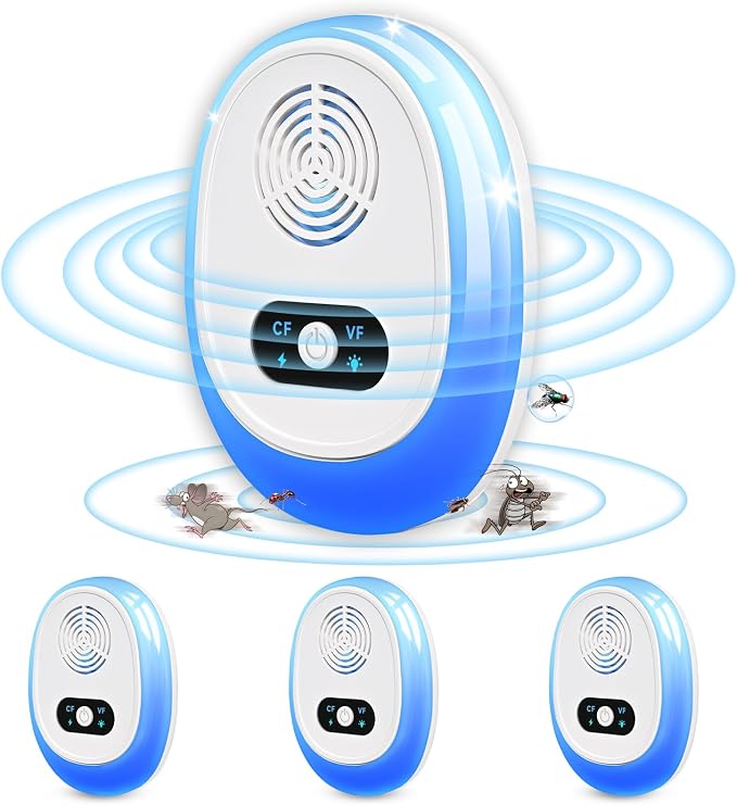 Homeju Indoor Ultrasonic Pest Repeller: Efficient Large-Area Coverage