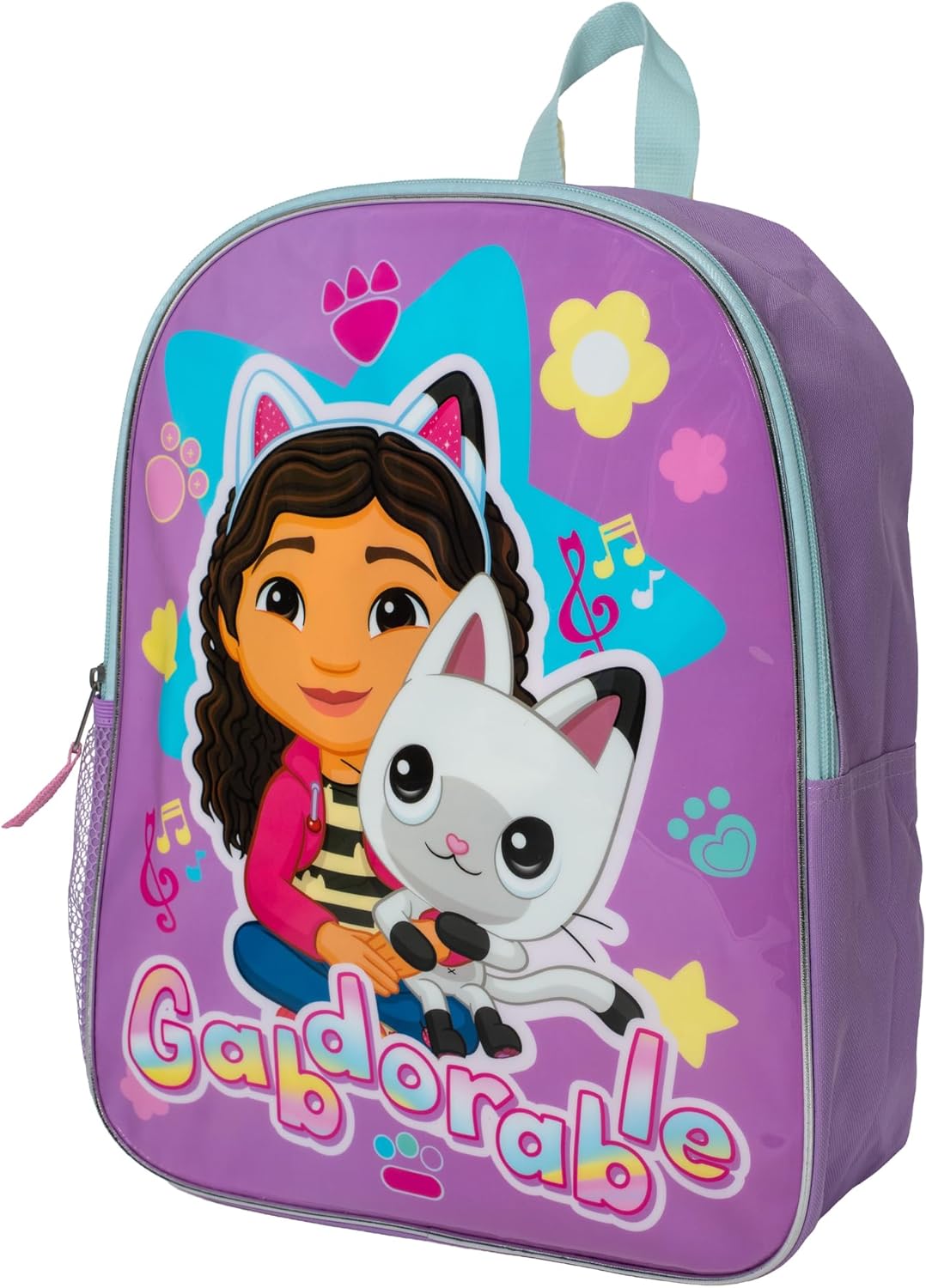 AI ACCESSORY INNOVATIONS Gabby's Dollhouse Kids Backpack, Elementary School Girls Book Bag with Padded Straps, Purple - Image 2