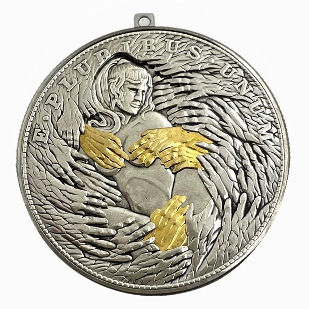 Movable Mechanism Coin Roman Booteen Amazing Art 'Goddess of Thousand Hands' Sexy Woman Hobo Nickel Morgan Dollar Magic Collectible Creative Gift Handmade Commemorative Coin
