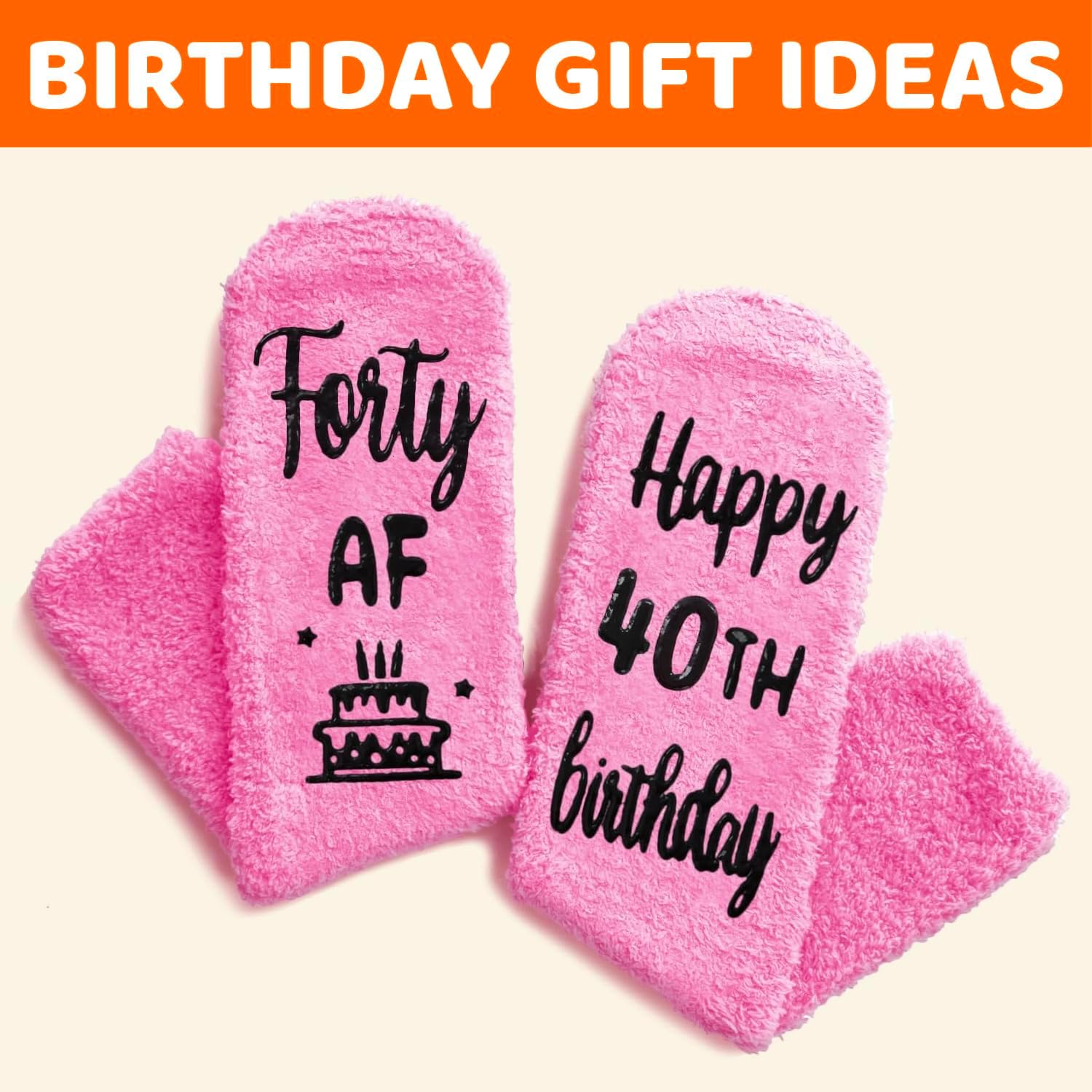 HAPPYPOP Birthday Socks for Women - 30 40 60 70th Birthday Gifts for Her - Image 6
