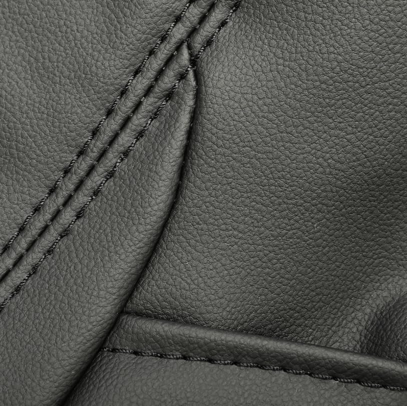 Console Jump Leather Armrest Cover 2007-2013 Silverado 1500 2500 3500, Replacement for Chevy OEM