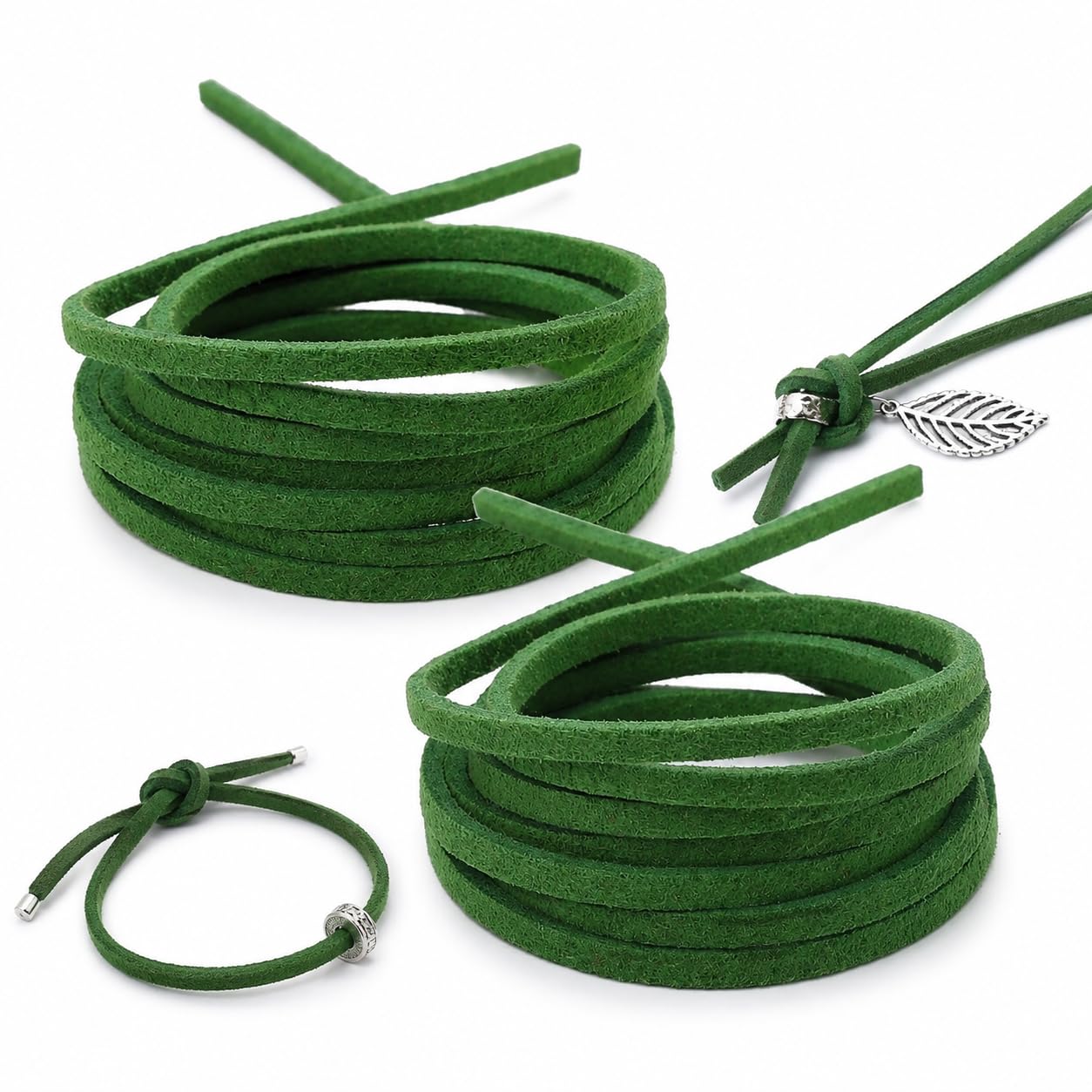 Leather Cord for Chains 3 mm x 5 m DIY Necklace Bracelet Jewellery