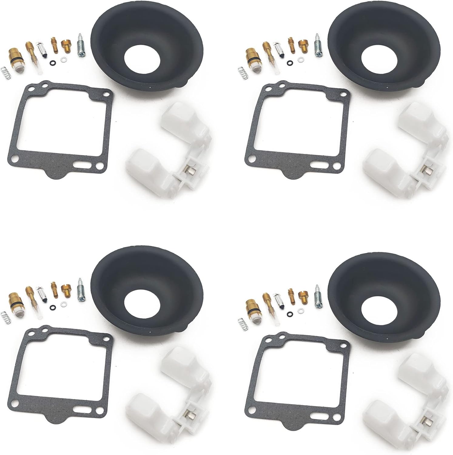Adaptateur de collecteur d'admission de 2PCS carburateur pour Yamaha Virago 750 XV750 1981-1983