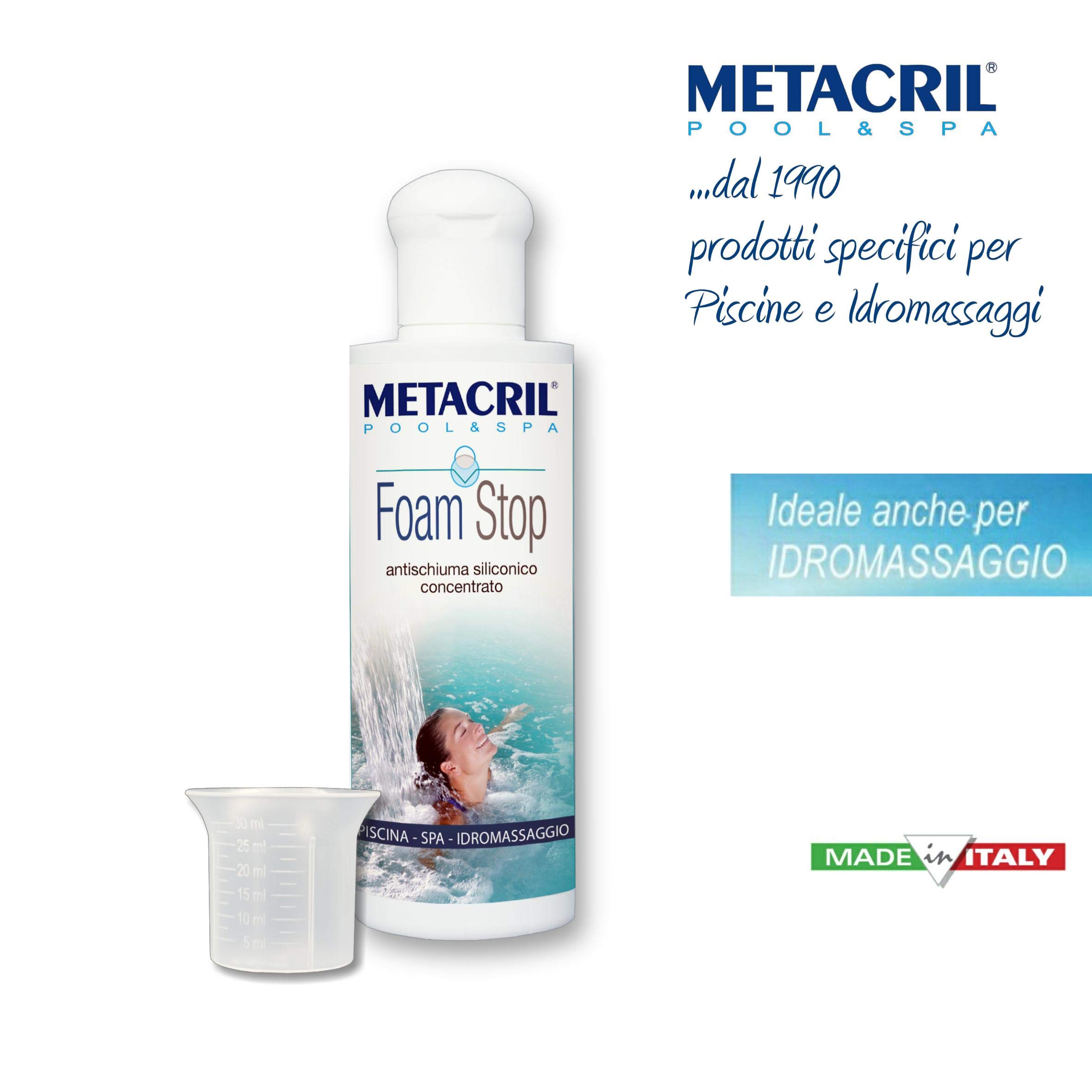 Metacril Easy Kit Cloro, Trattamento Completo per Piscina e Spa - 3 Kg | a Base di Cloro, in Pastiglie da 20 gr, per Piscina e Spa Idromassaggio di Tutte le Marche