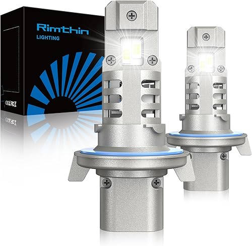 Miniatura 60 de Bombillas H4, luz antiniebla 9003/HB2, 6000K blanco frío, Plug and Play, IP67, paquete de 2