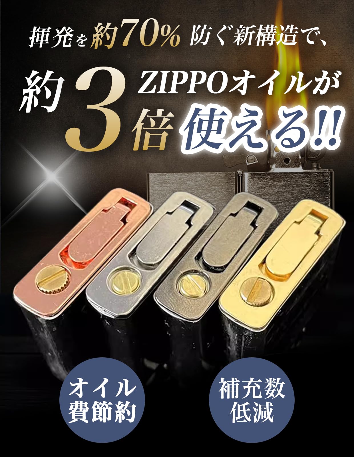 Amazon.co.jp: 【オイルの減りがグッと変わる】INTERTOYBO オイル揮発防止 揮発防止 ジッポ 揮発 メタルパッド zippo  ジッポオイル 交換 部品 メンテナンス 組立説明書付き (シルバー) : ファッション