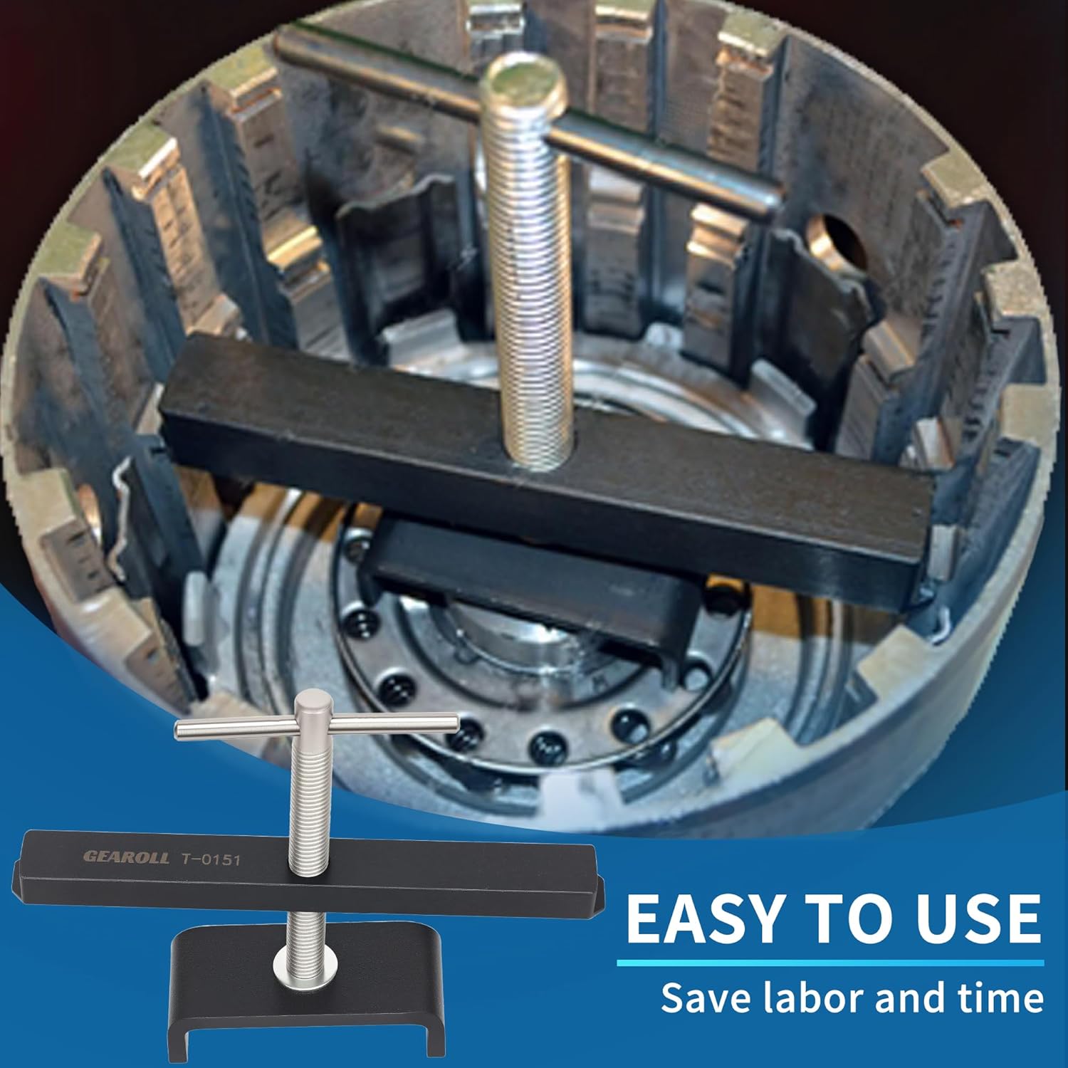 T-0151& T-0158 Rear Clutch Spring Compressor Transmission Tool