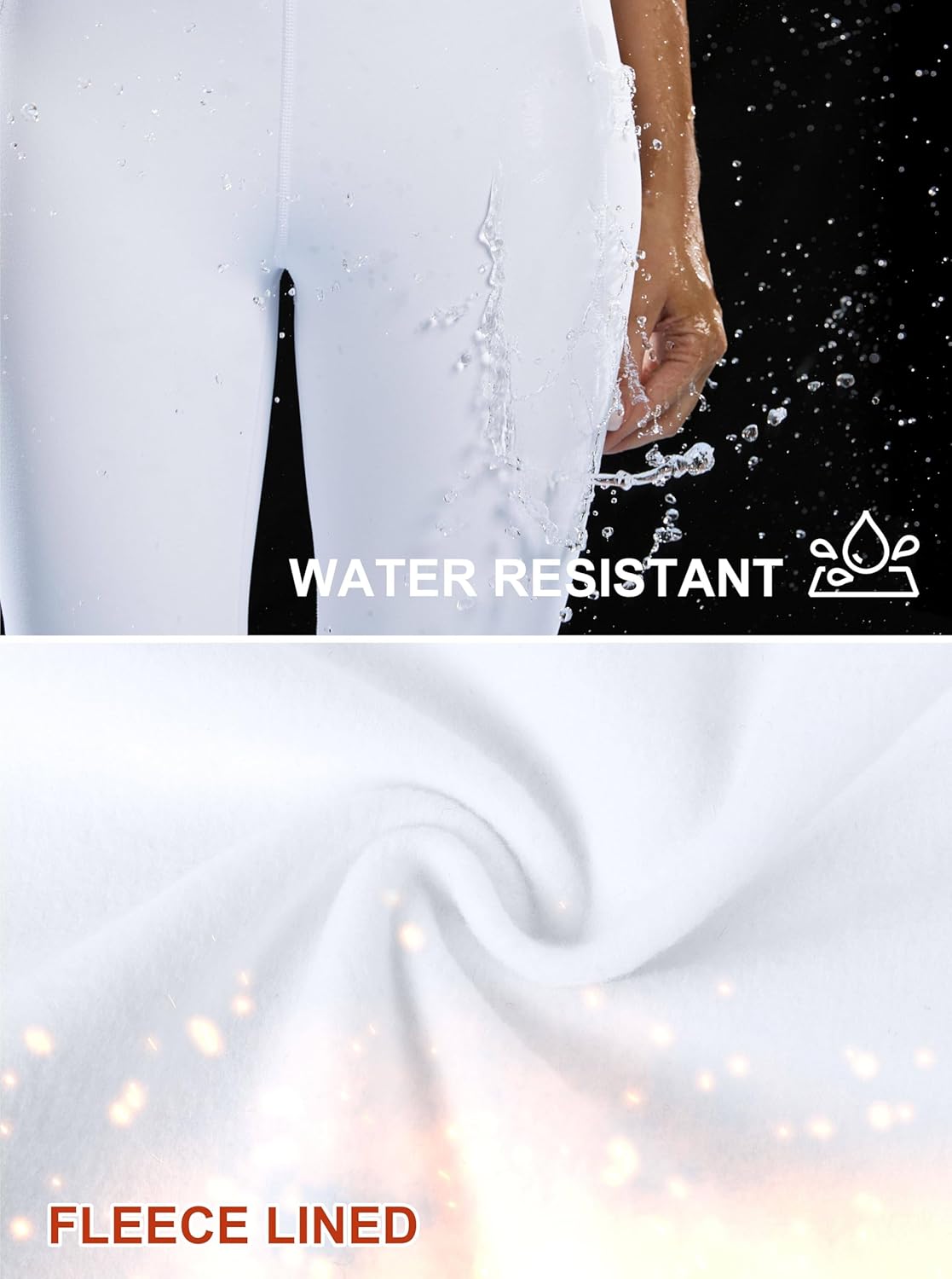 G Gradual Women's Fleece Lined Pants High Waist Winter Thermal Warm Flare Leggings Hiking Yoga Pants Women with Pockets - Image 5