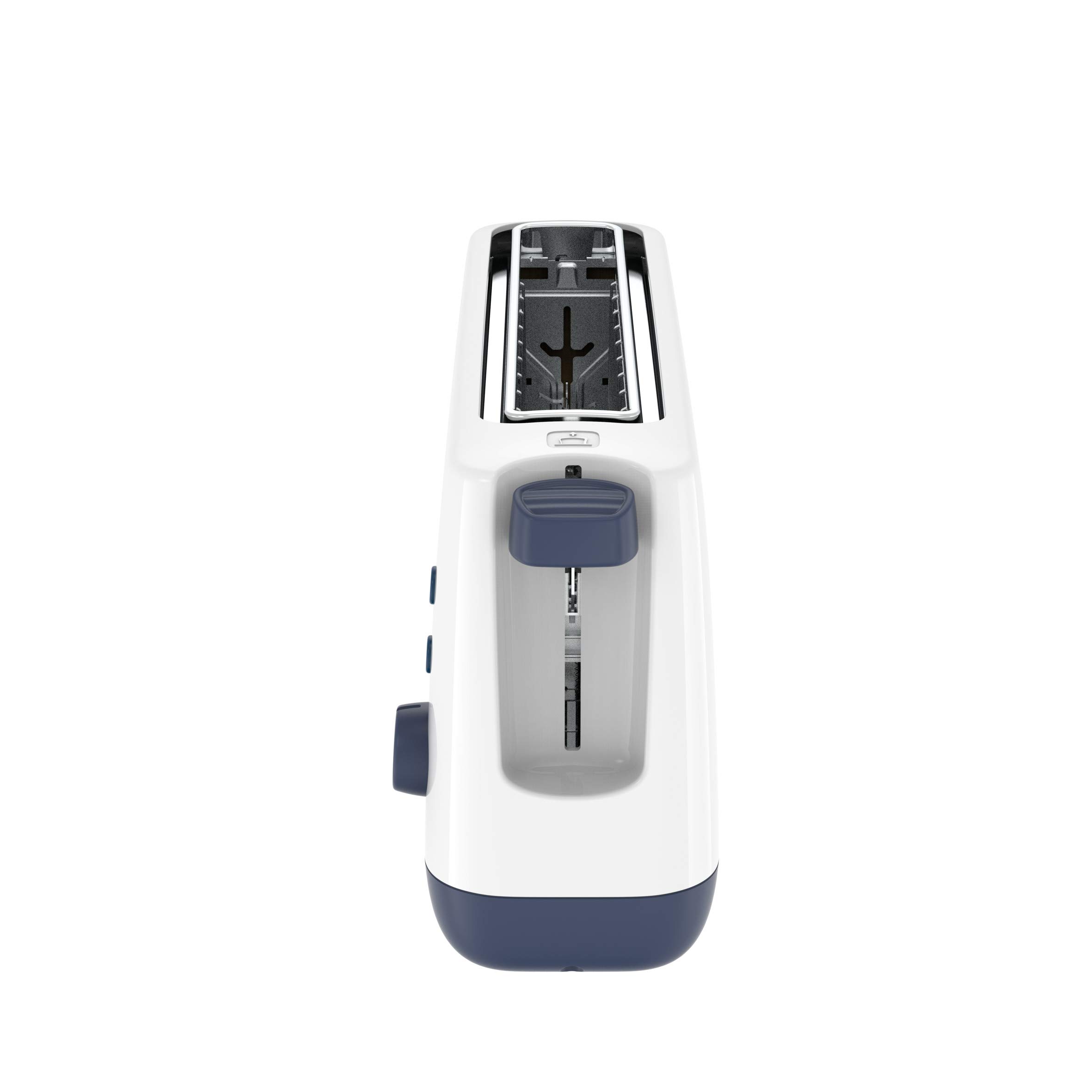 TEFAL Toaster Minim TL302110 - Griglia per pane compatta con fessura, colore: Bianco