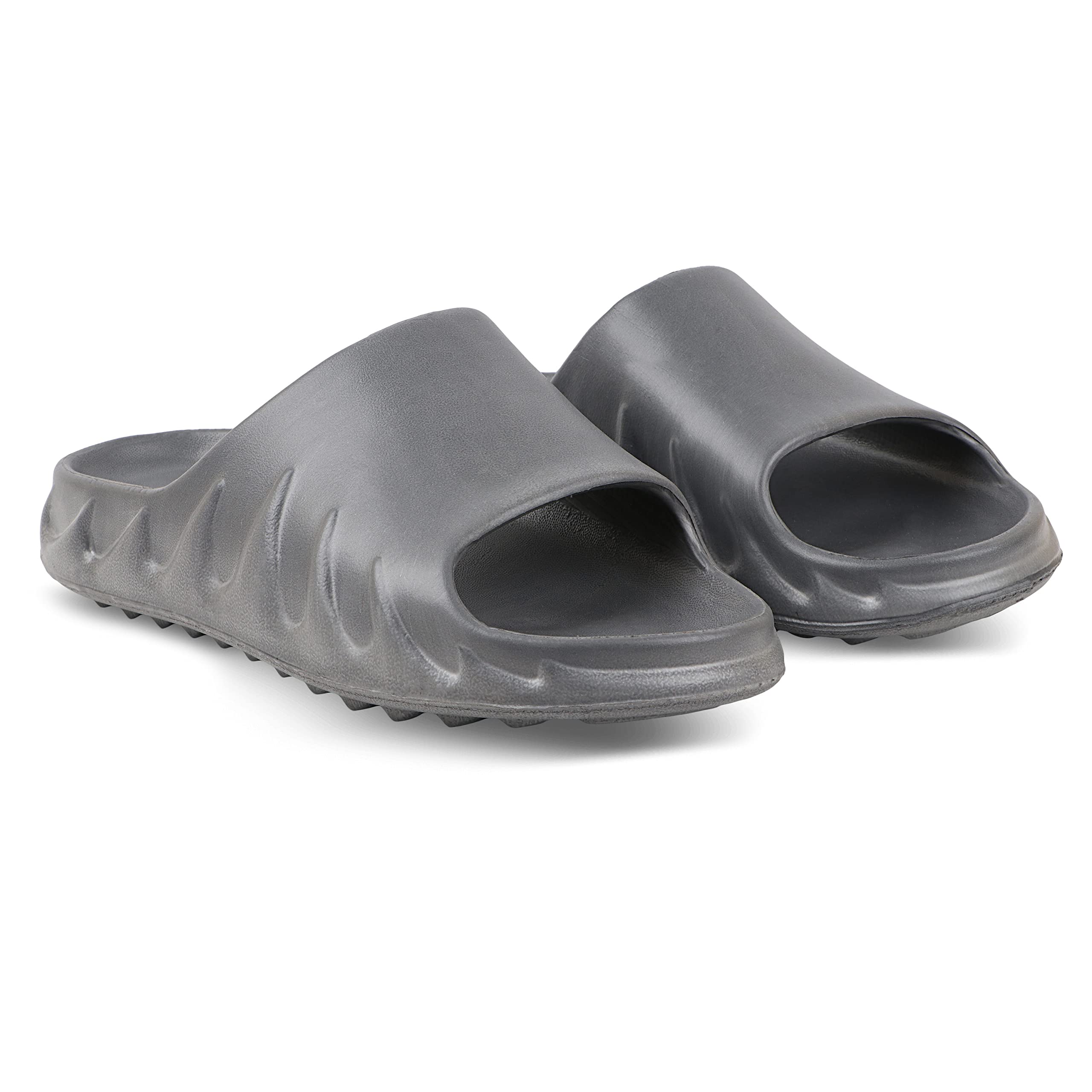 BEONZA Men Trendy Grey Latest Flip Flop Slides Slippers (B0B2WXWJNQ) Amazon Price History, Amazon Price Tracker
