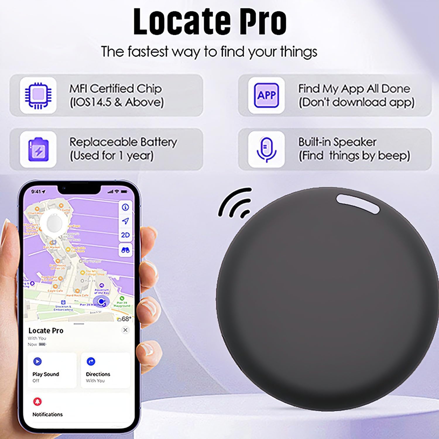 GPS Tracker for iOS/Dual-System