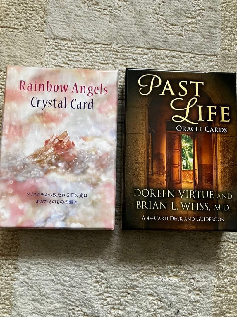 オラクルカード 2点 天然石のつき