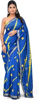 RAJNESA Maheshwari Silk Saree | Traditionally Hand Block Printed | Naturally Dyed & Crafted by Master Artisans Price In India