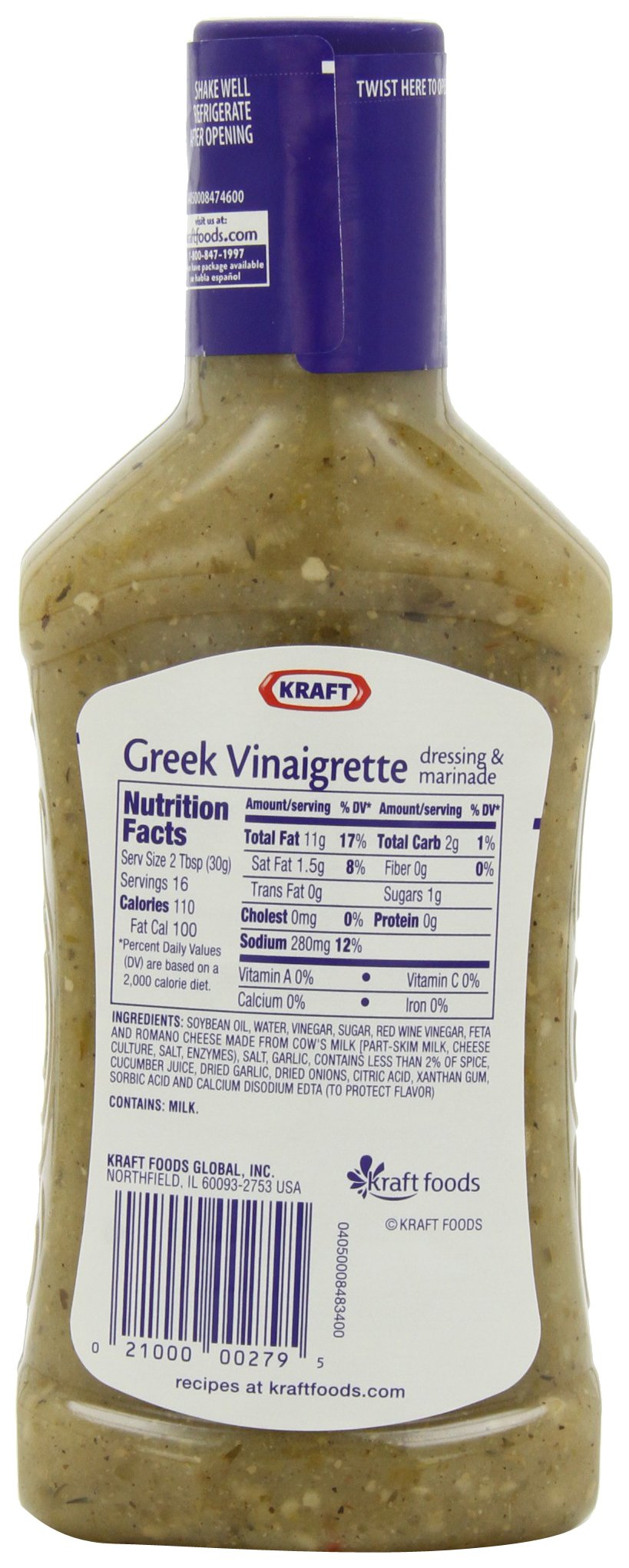 Kraft Greek Salad Dressing