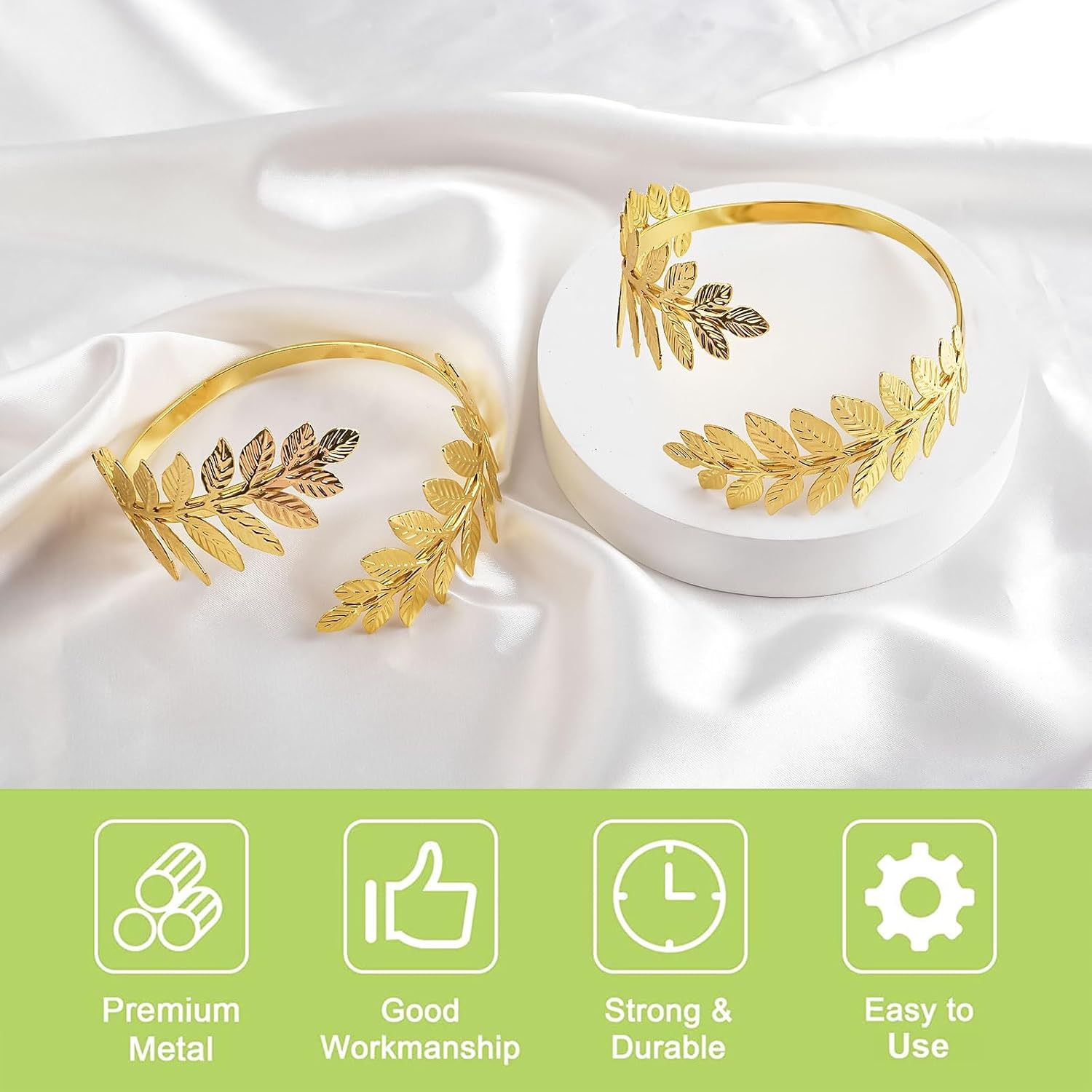 4pcs Curtain Tie Backs, Simple Elegant Leaf Curtain Tieback DIY Decorative Holdbacks Zinc Alloy Twist Drape Holder Clip for Home Office(Gold)