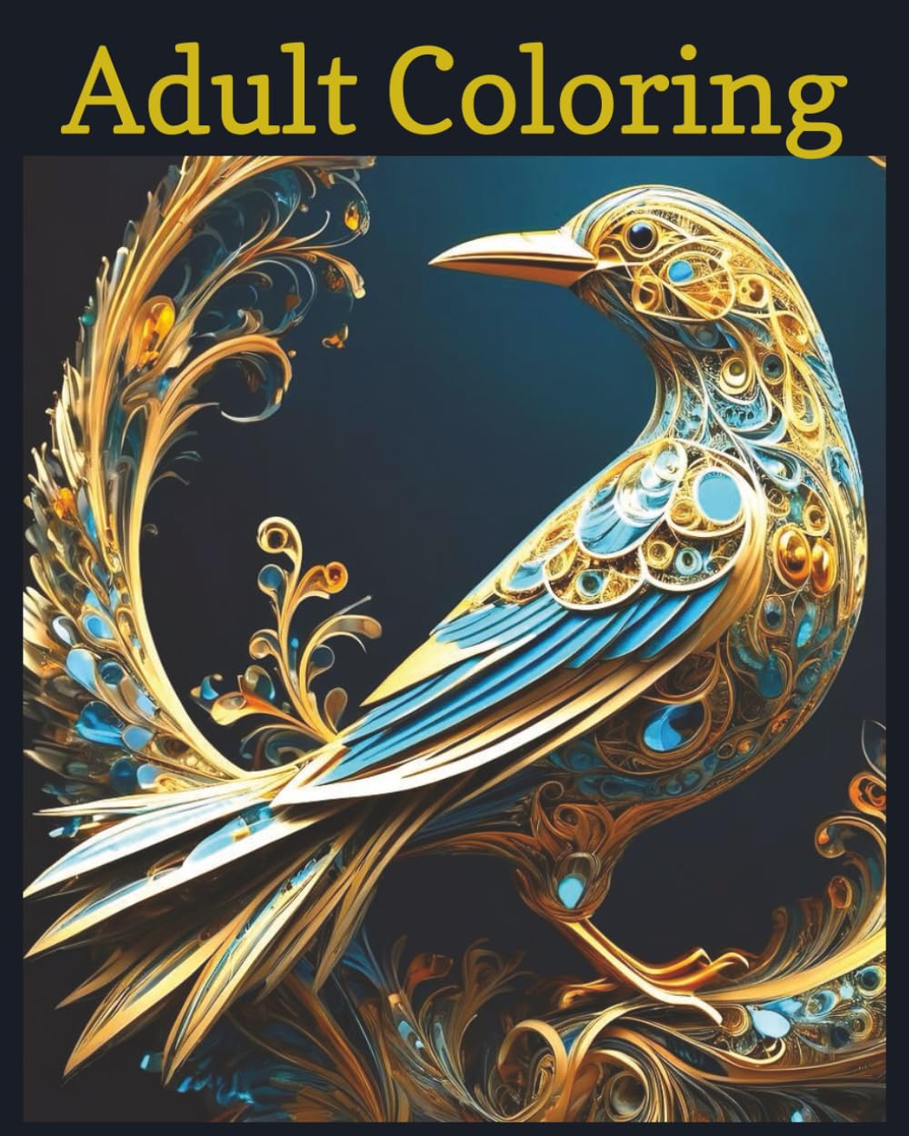 Intricate Coloring Book: Coloring Book for Adults, Intricate, Birds, Peacocks, Owls, Parrots | 8x10 inches, 25 pages | Gifts for Birthdays, Christmas, Thanksgiving and more