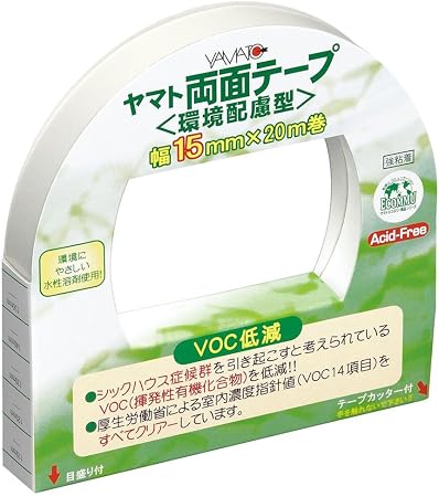 Amazon ヤマト 両面テープ 環境配慮型 15mm 20m Ws 15 20 文房具 オフィス用品 文房具 オフィス用品
