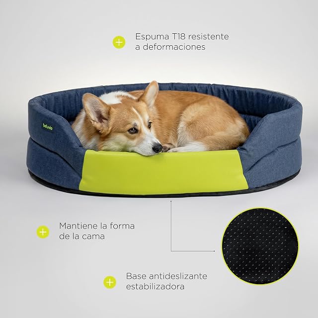Foto 6 de 8 de Peluvio Arita Cama para Perros Impermeable y Antideslizante, Colchón para Perro sin Bordes Fácil de Limpiar