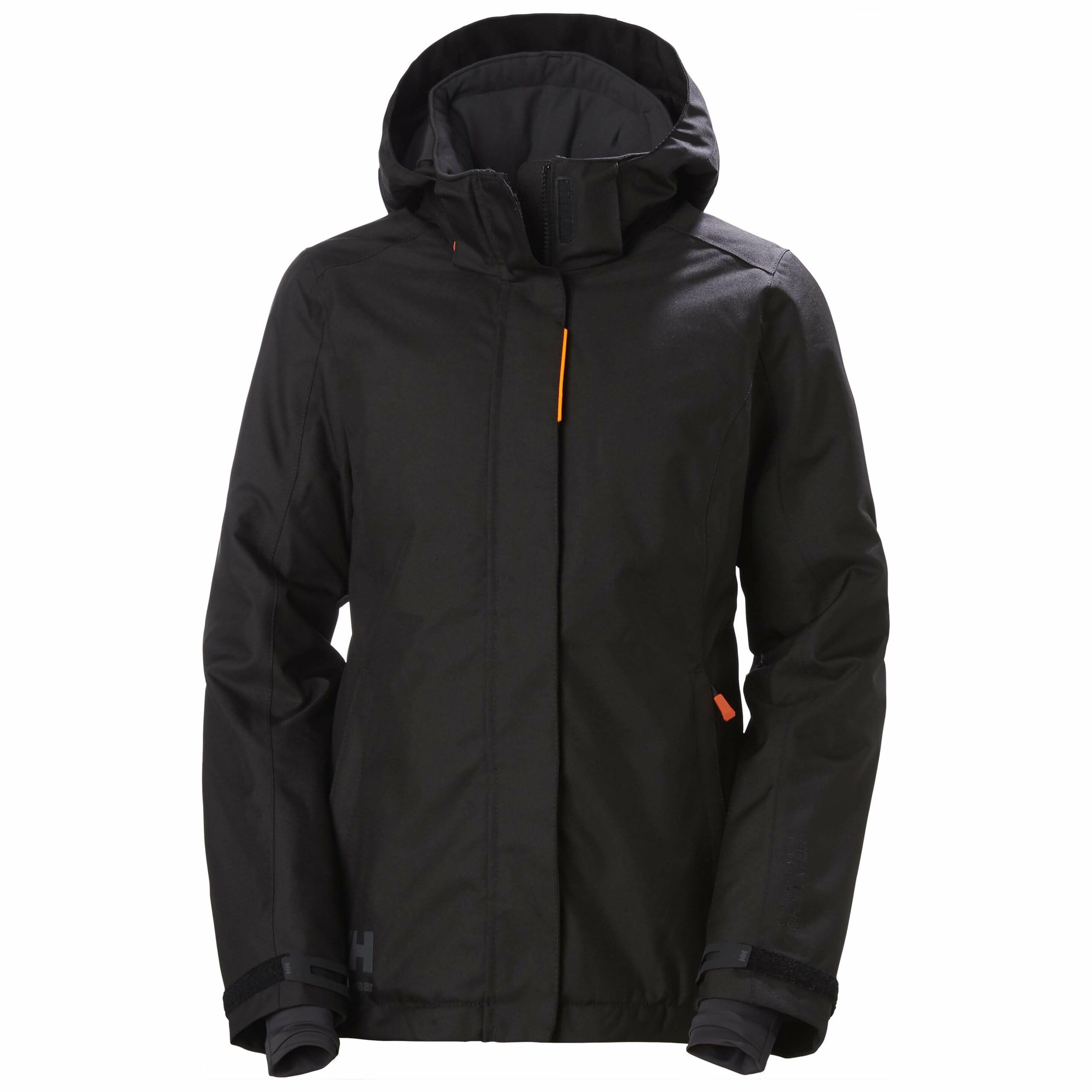 Helly-Hansen Womens Luna/Gale Winter Jacket, Black - S
