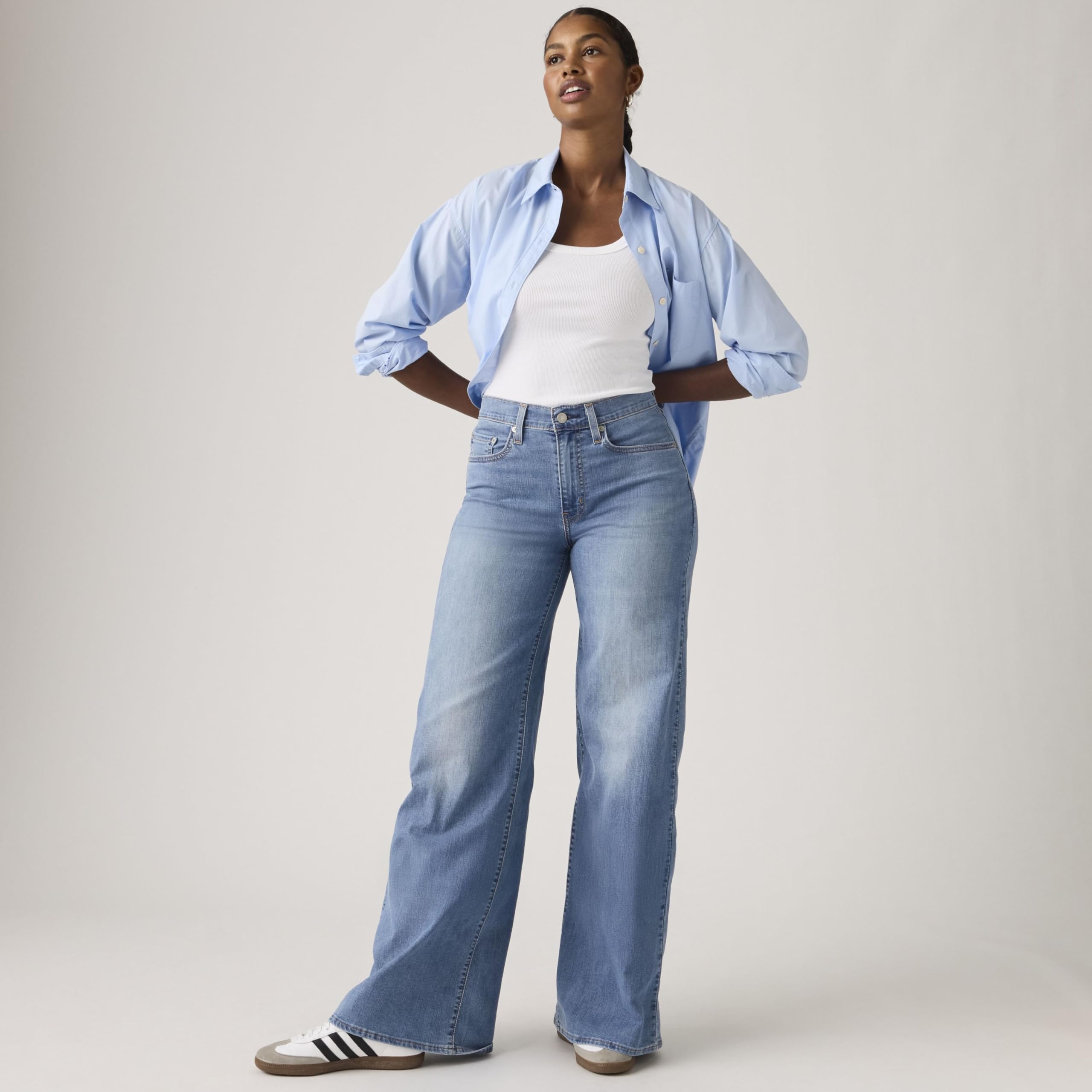 Levi's - 728 HR Wide Leg, Jeans Donna
