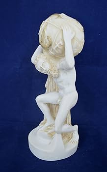 Amazon.co.jp: Estia Creations アトラス彫刻 古代ギリシャの