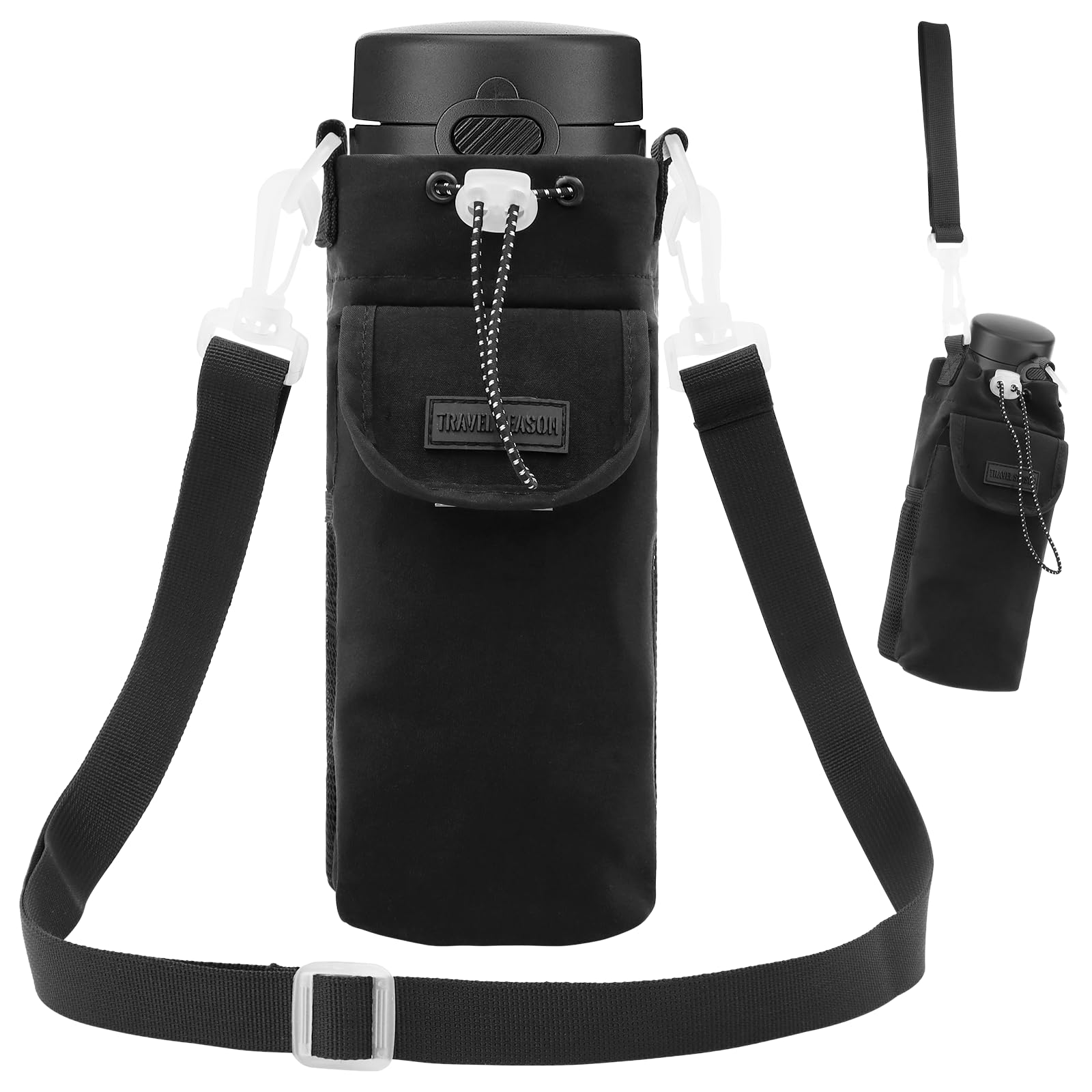 yuuzue Water Bottle Holder with Strap Water Bottle Carrier with Adjustable Shoulder Handheld Strap Crossbody Water Bottle Bags Waterbottle Sling Bag