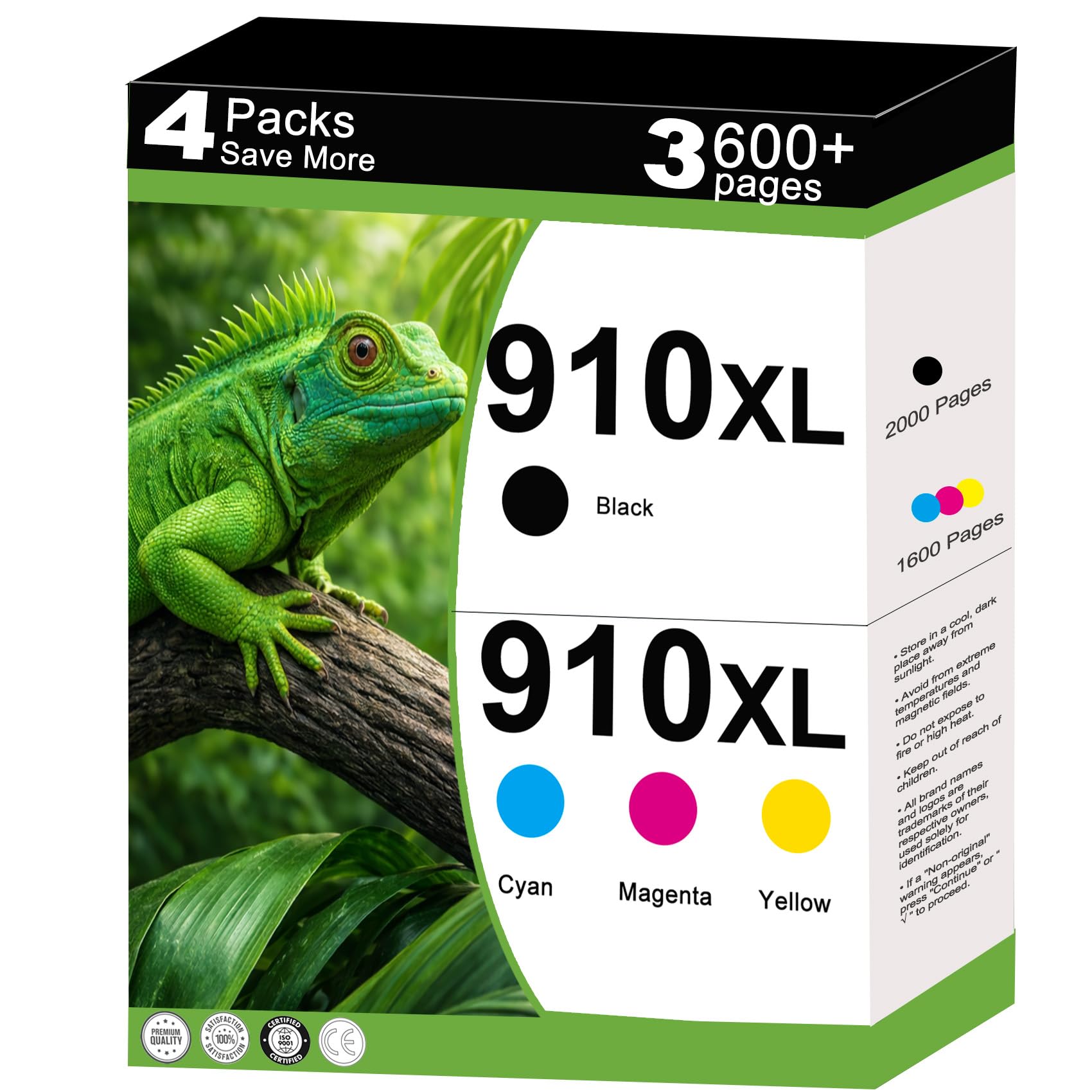 Photo 1 of KUF 910XL Ink Cartridges Combo Pack